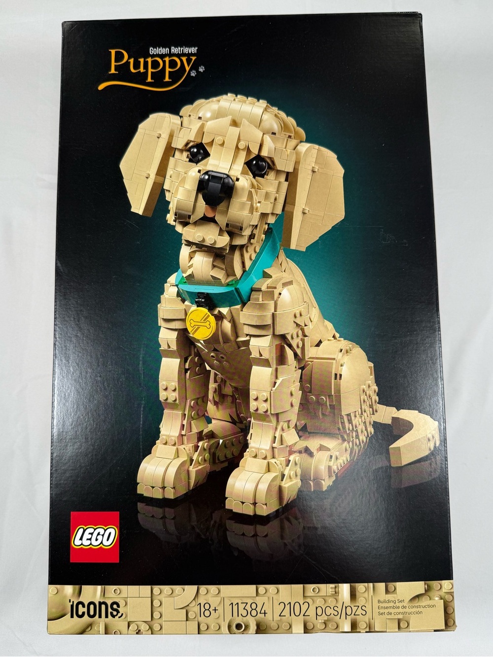 NWT LEGO Icons Golden Retriever Puppy 11384 Dog 2102 Pieces Sealed NEW IN BOX